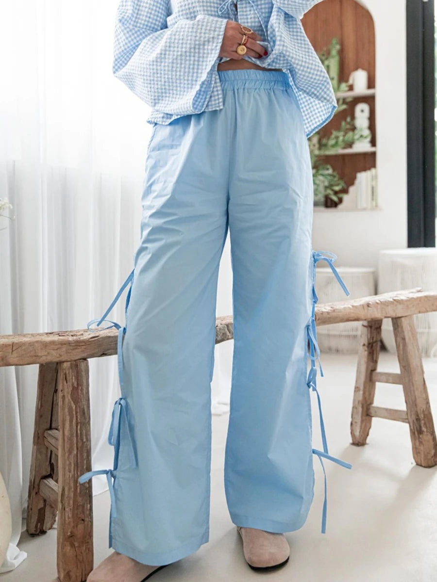 Cottage Tie-Side Lounge Pants