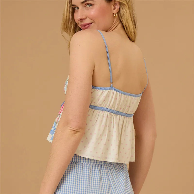 Boho Bloom Babydoll Cami