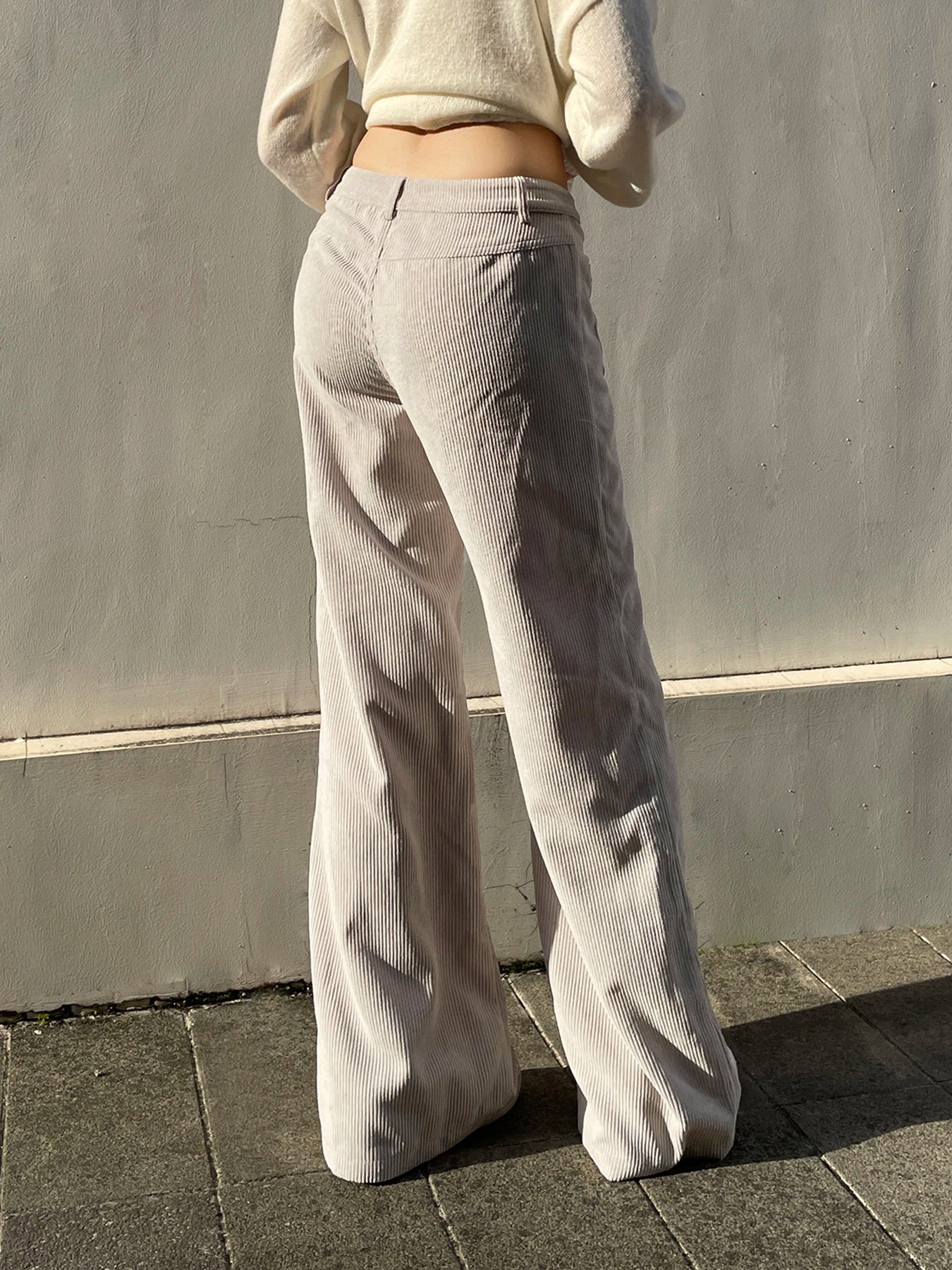 Cream Corduroy Dream Pants