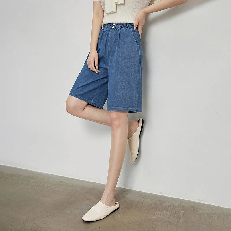 Denim Daytrip Bermuda Shorts