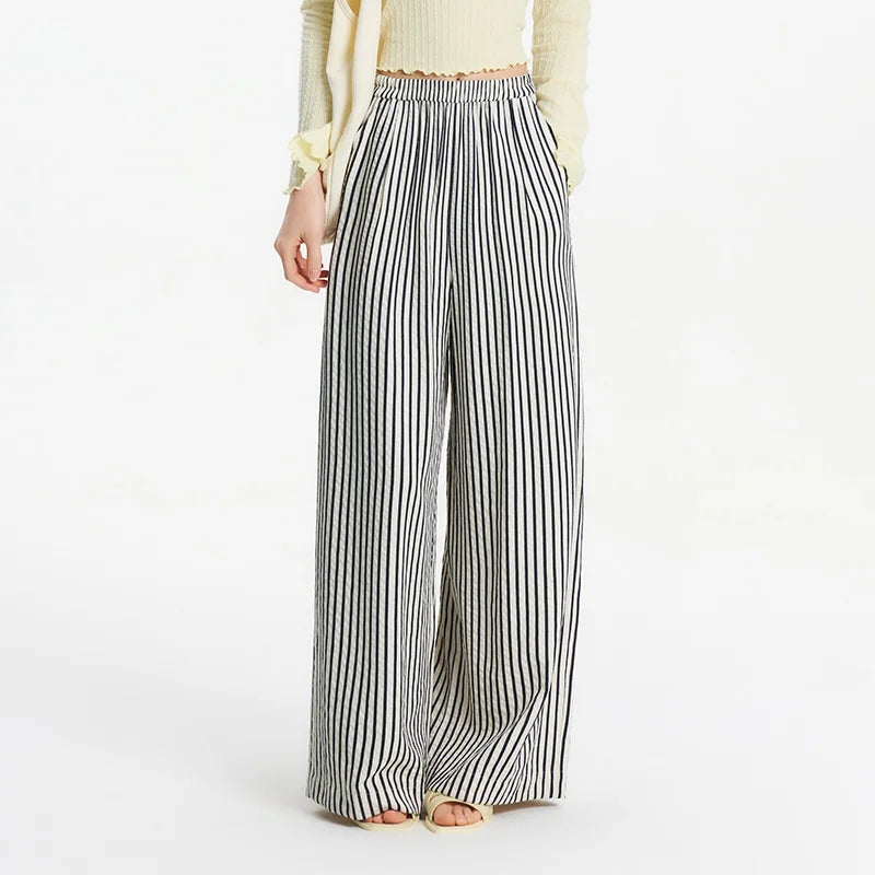 Sunday Stroll Striped Palazzo Pants