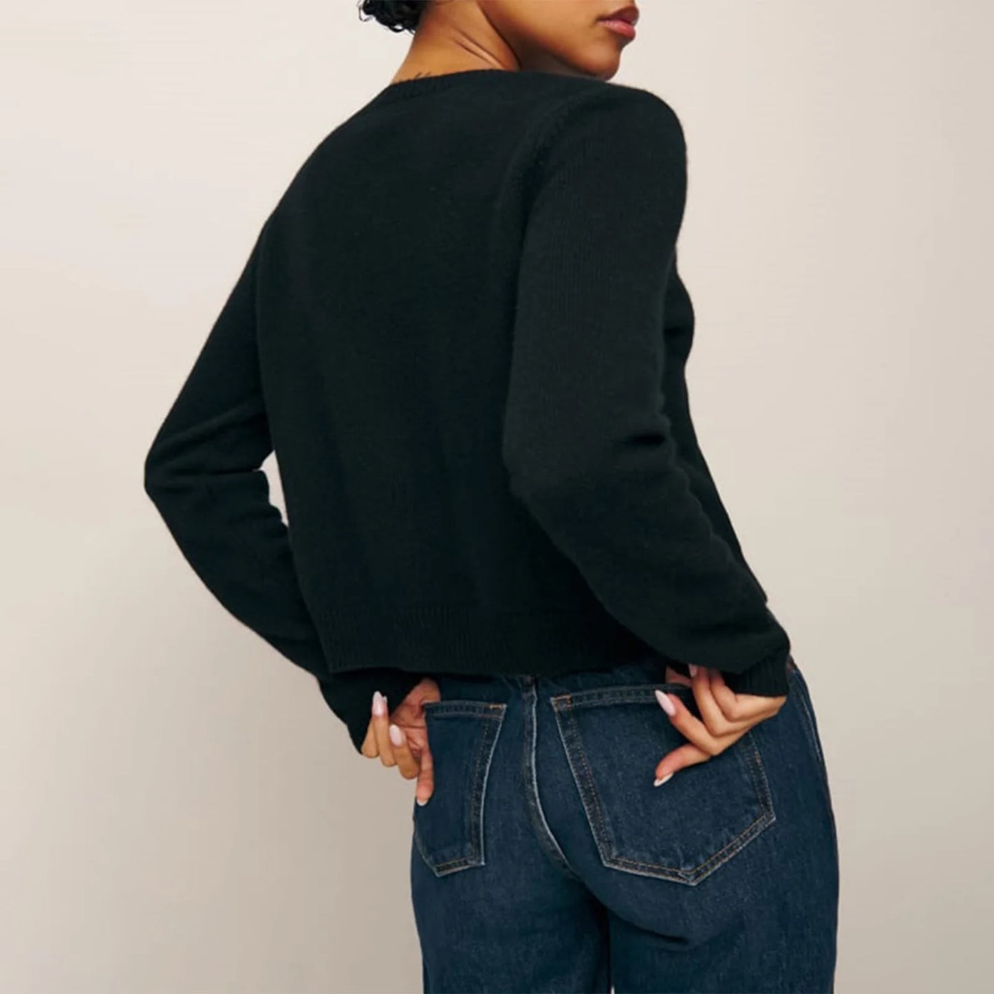 Soft Knit Button Cardigan – Vintage Fall Essential