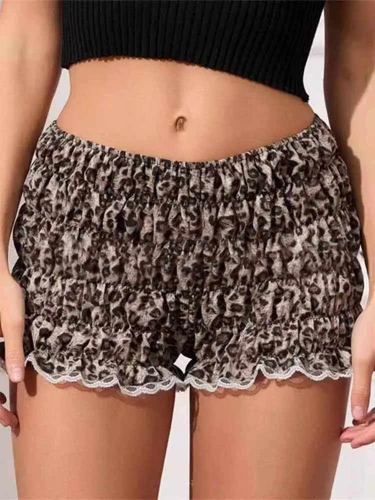 Velvet Stripe Lounge Shorts