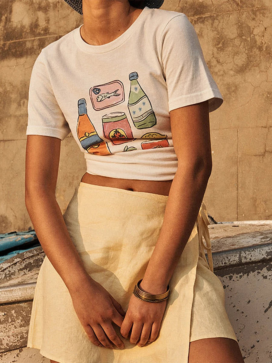 Grocery Art Graphic Tee