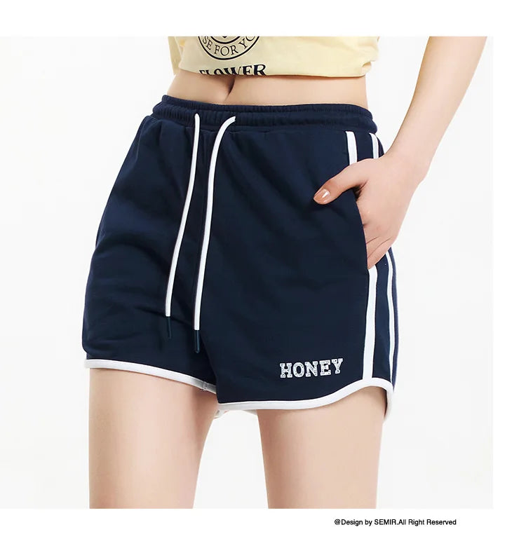 Retro Varsity Runner Shorts