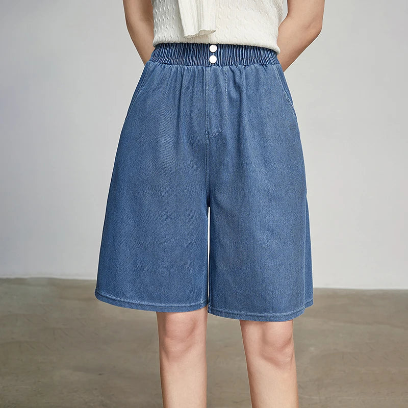 Denim Daytrip Bermuda Shorts