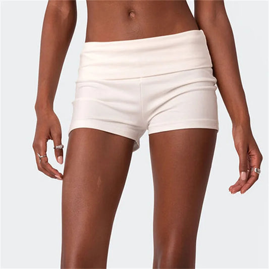 Softcore Foldover Mini Shorts