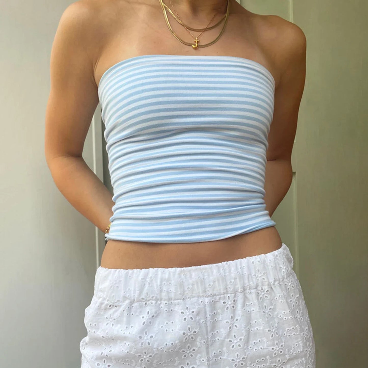Softcore Stripe Tube Tee
