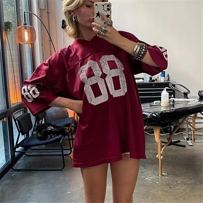Retro Varsity 88 Jersey Tee