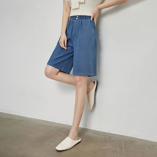 Denim Daytrip Bermuda Shorts