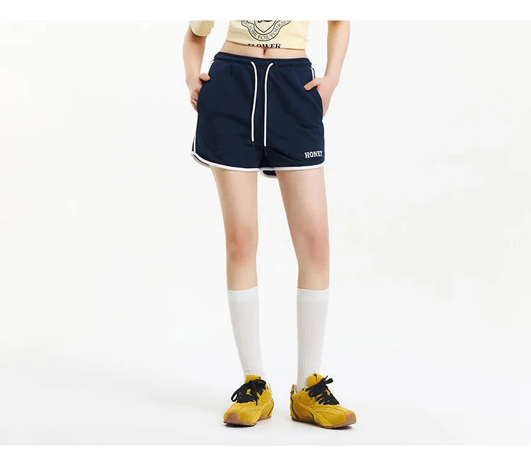 Retro Varsity Runner Shorts