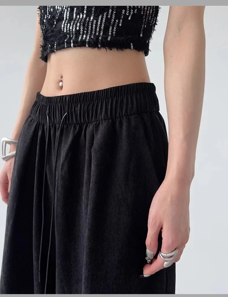 Cream Cloud Wide-Leg Trousers