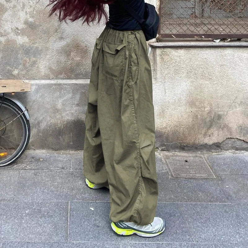 Cozy Drawstring Flare Pants